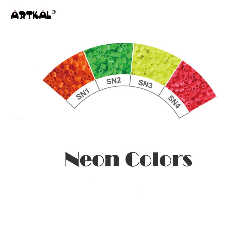 Billes Artkal Série S-5mm couleurs néons