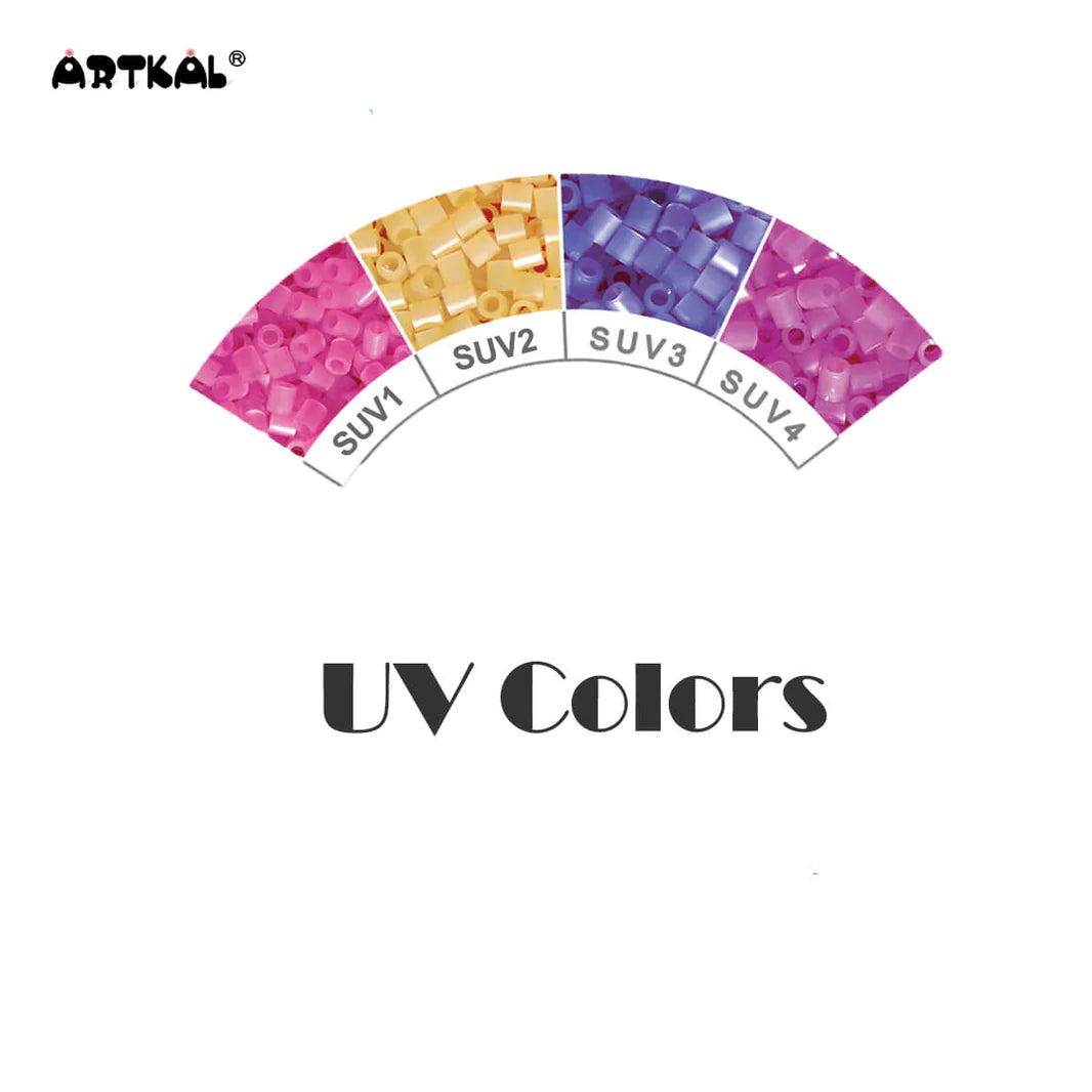 Billes Artkal Série S-5mm couleurs qui changent aux UV