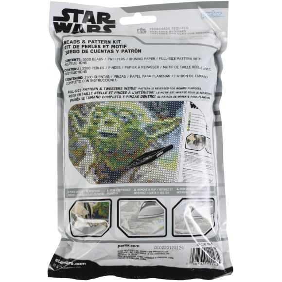 Kit de billes fusibles avec motif - Star Wars - Yoda
