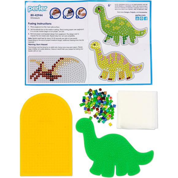 Perler Fused Bead Bucket Kit - Dinosaur