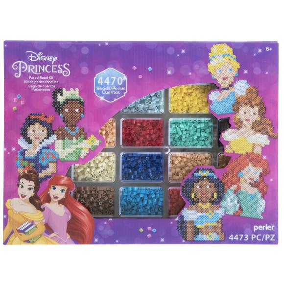 Kit d'activités de billes fusibles Deluxe - Disney - Princesses