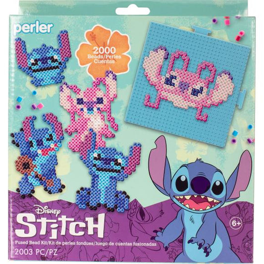Kit d'activités de billes fusibles en boite - Disney - Stitch