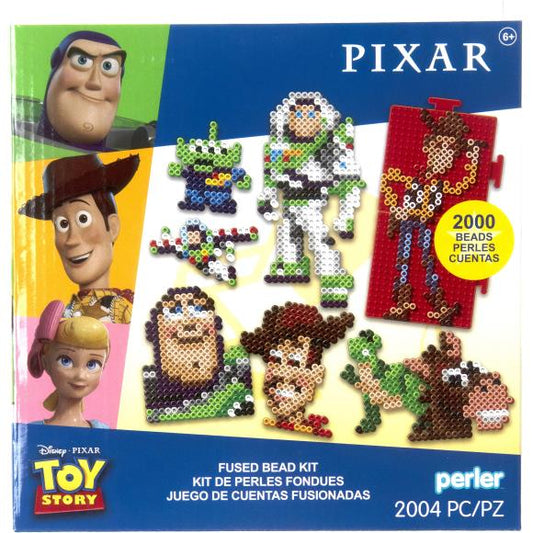 Kit d'activités de billes fusibles en boite - Disney Pixar - L'Histoire de Jouet