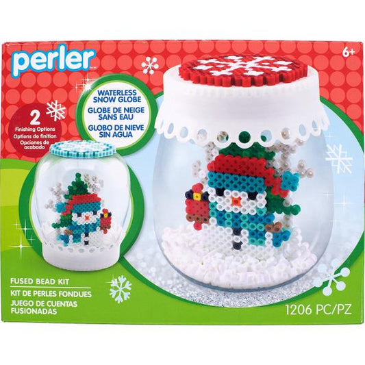 Perler Fused Bead Kit  - 3D Snowglobe