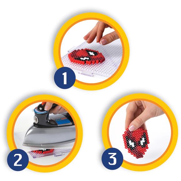 Kit d'activités billes fusibles Deluxe - Marvel - Spider-Man