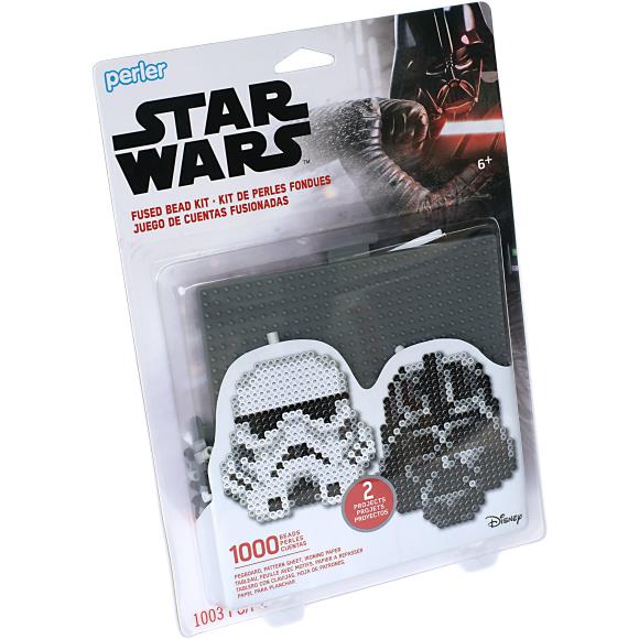Kit d'activités de billes fusibles - Star Wars - Dark Vador et Stormtrooper