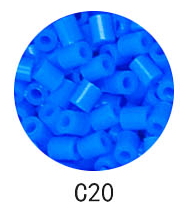 Billes fusibles Mini C20-2.6mm (Light Blue) Artkal