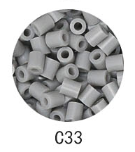 Billes fusibles Mini C33-2.6mm (Grey) Artkal