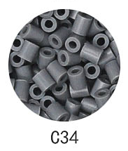 Billes fusibles Mini C34-2.6mm (Dark Grey) Artkal