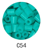 Billes fusibles Mini C54-2.6mm (Medium Turquoise) Artkal