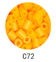 Billes fusibles Mini C71-2.6mm (Pastel Orange) Artkal