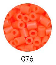 Billes fusibles Mini C76-2.6mm (Coral Red) Artkal