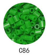 Billes fusibles Mini C86-2.6mm (Jade Green) Artkal