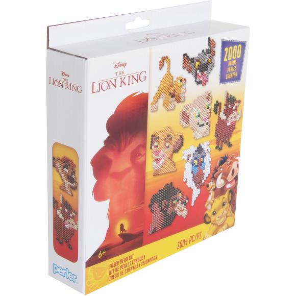 Kit d'activités de billes fusibles en boite - Disney - Le Roi Lion