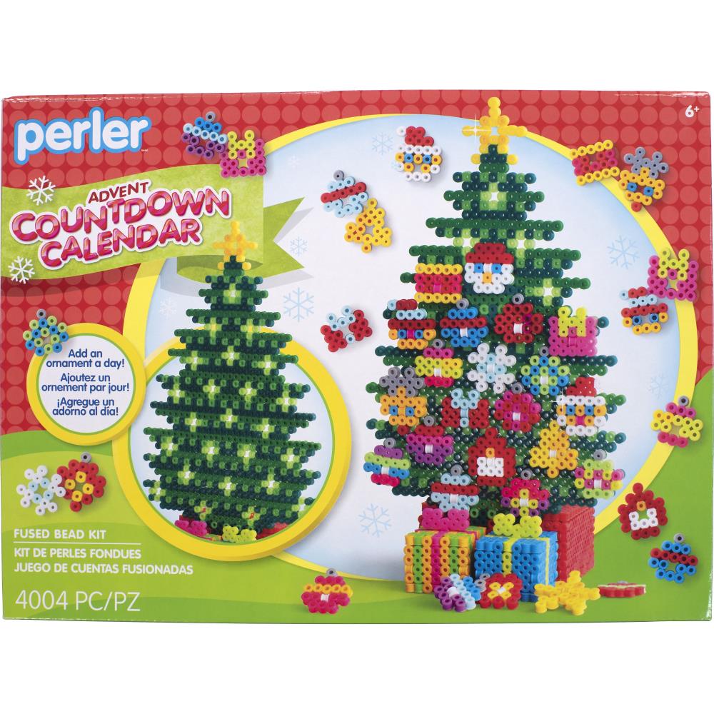 Perler Fused Bead Kit  - 3D Advent Calendar