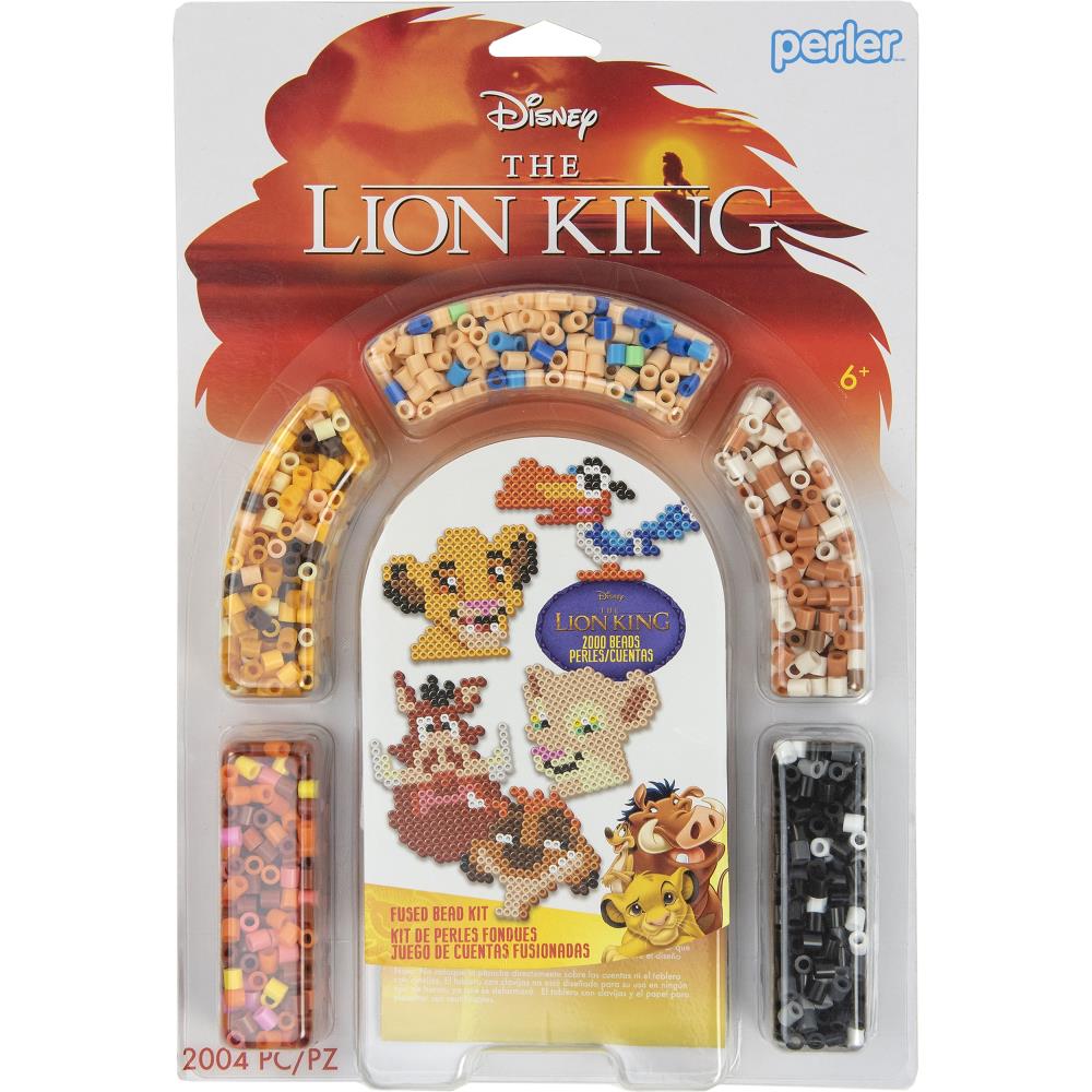 Kit d'activités de billes fusibles - Disney - Le Roi Lion