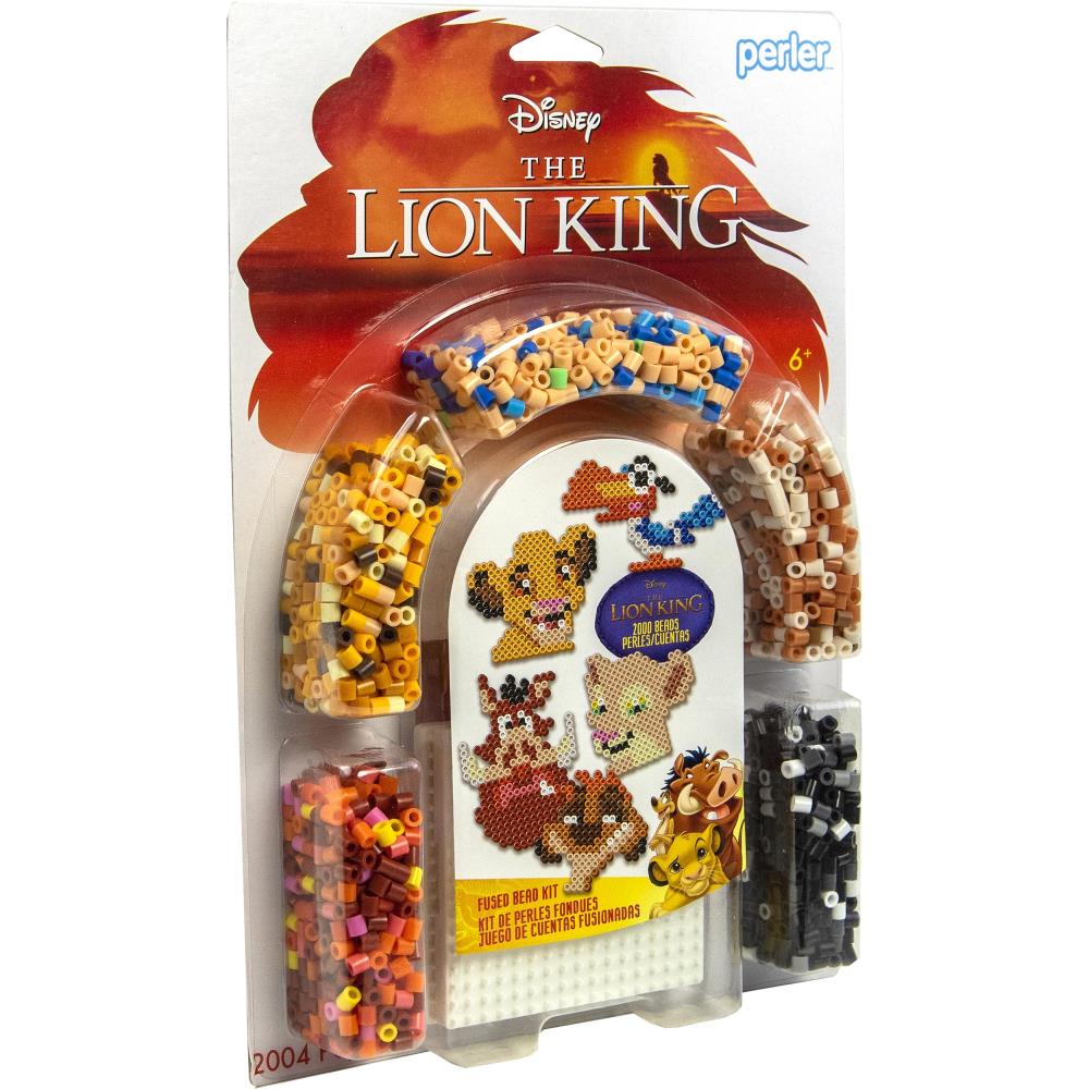 Kit d'activités de billes fusibles - Disney - Le Roi Lion