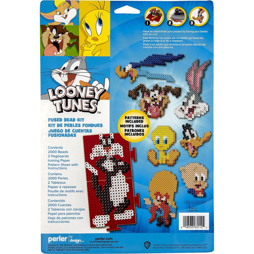 Kit d'activités de billes fusibles - Disney - Looney Tunes