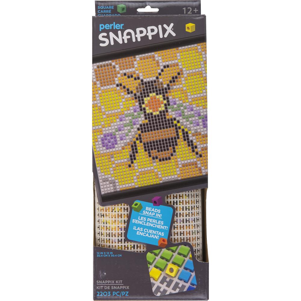 Perler Snappix Kit 12"X12" - Folksy Bee