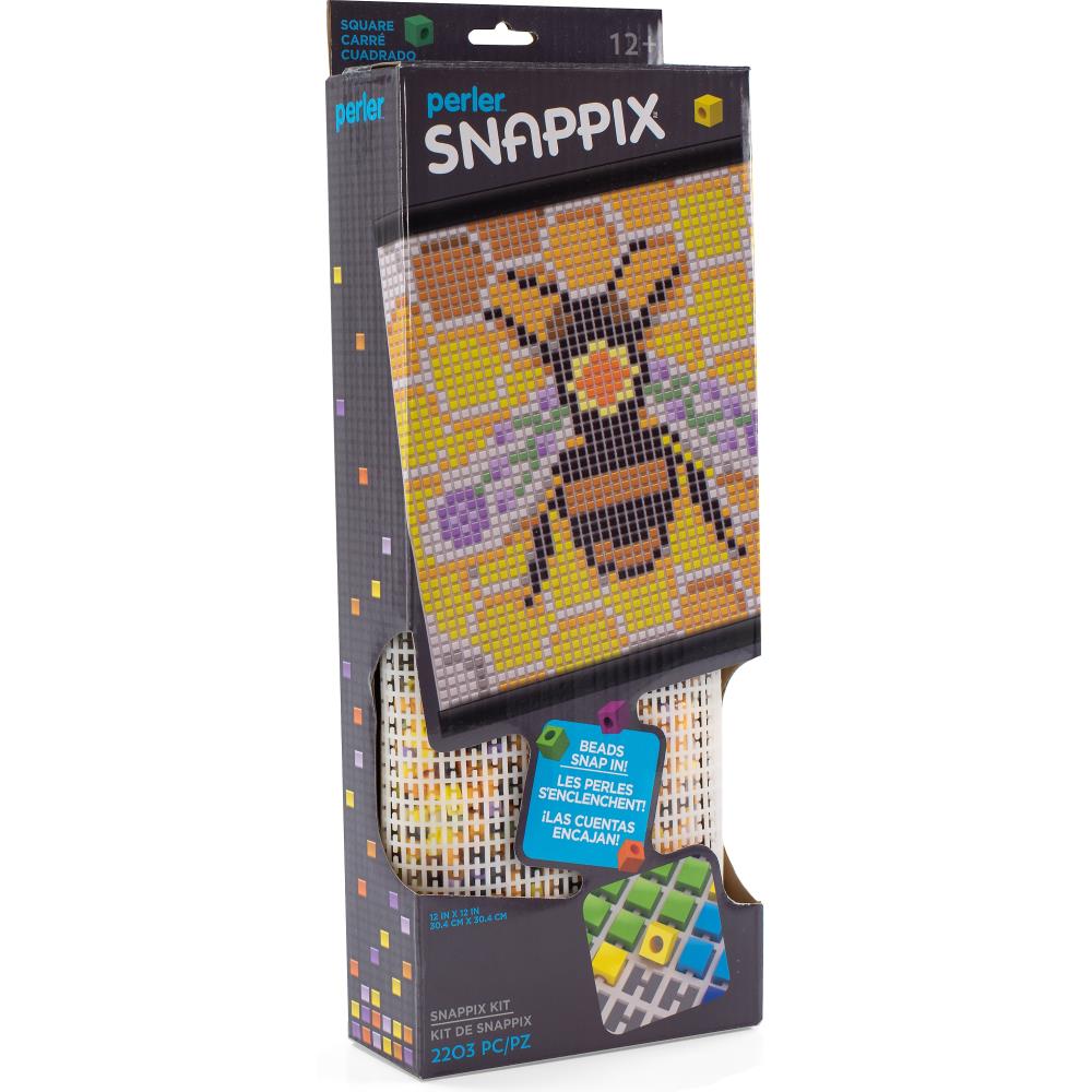 Perler Snappix Kit 12"X12" - Folksy Bee