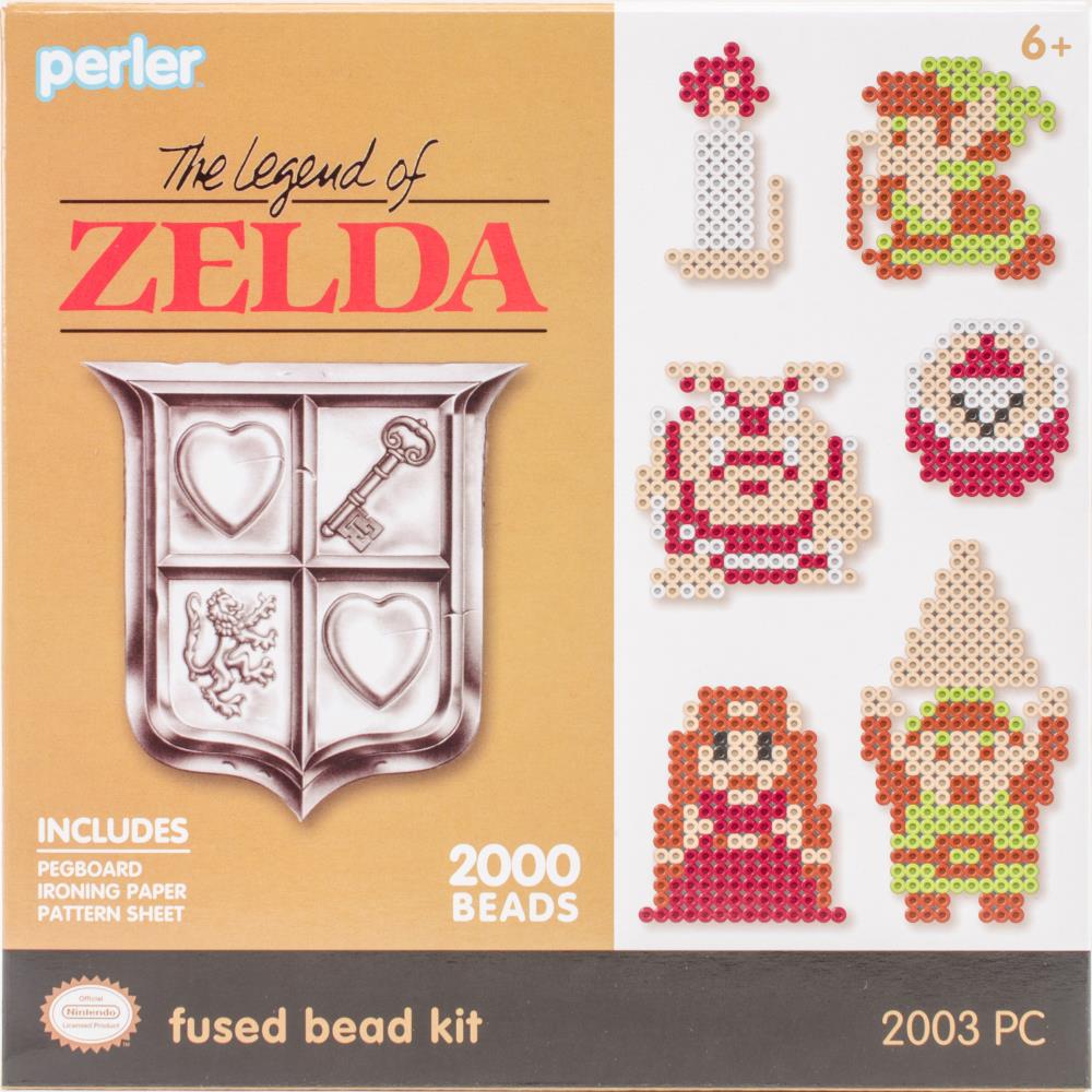 Kit d'activités billes fusibles en boite - Nintendo - The Legend Of Zelda