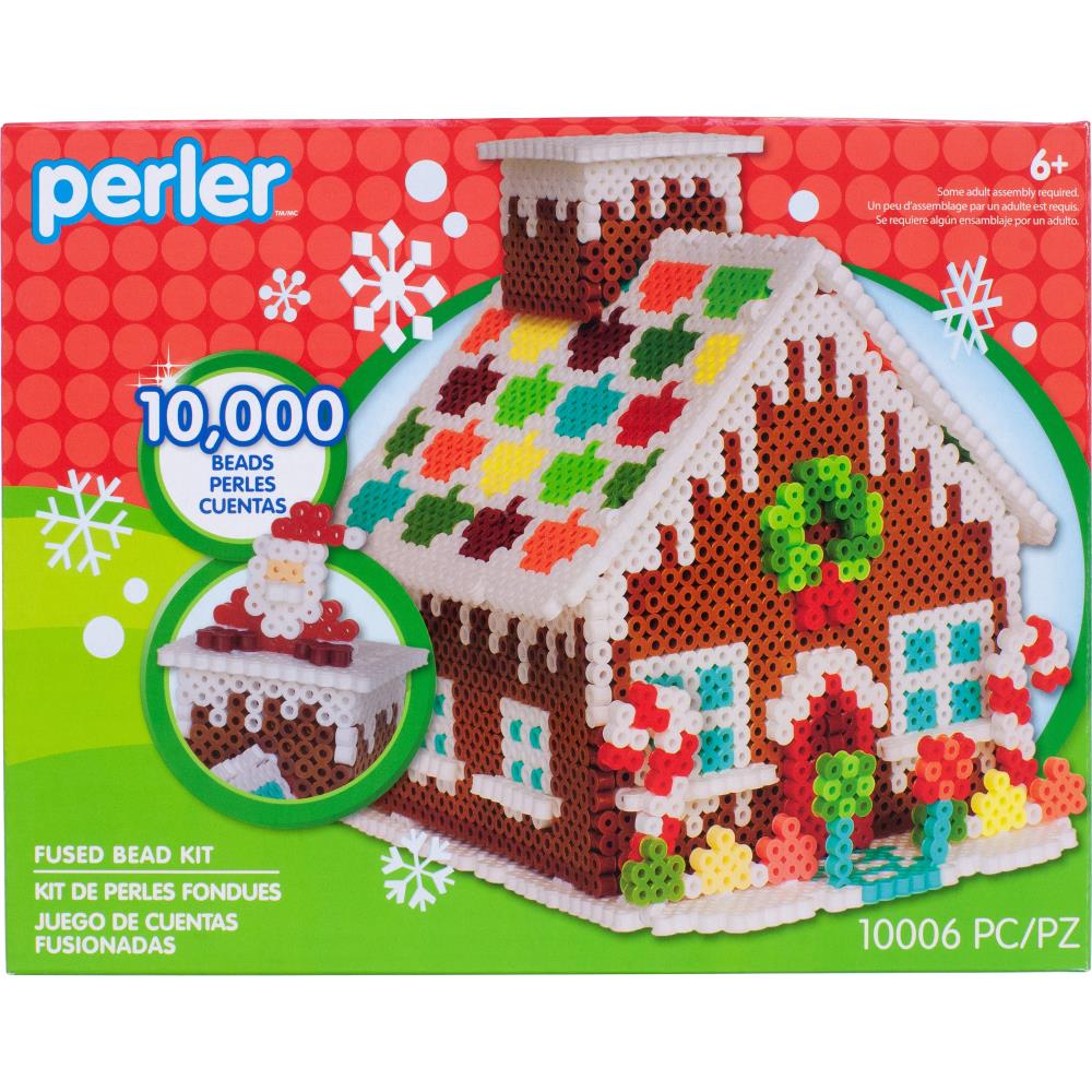 Perler Gingerbread House 3D Kit