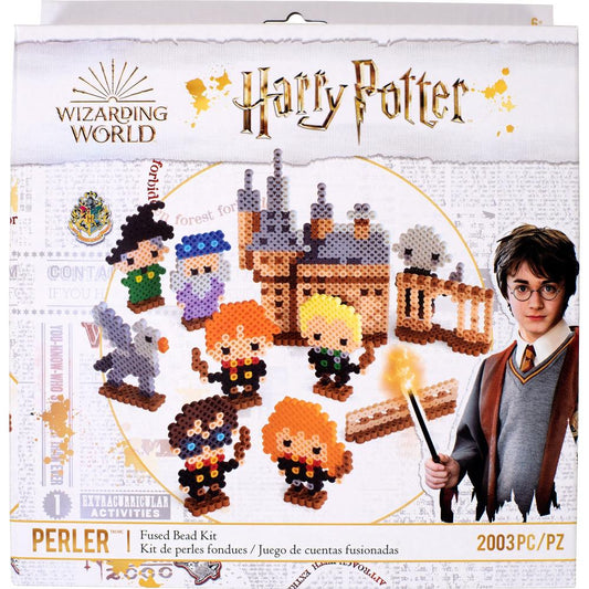 Kit d'activités de billes fusibles en boite - Harry Potter - Poudlard