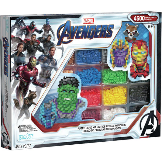 Kit d'activités billes fusibles Deluxe - Marvel - Avengers