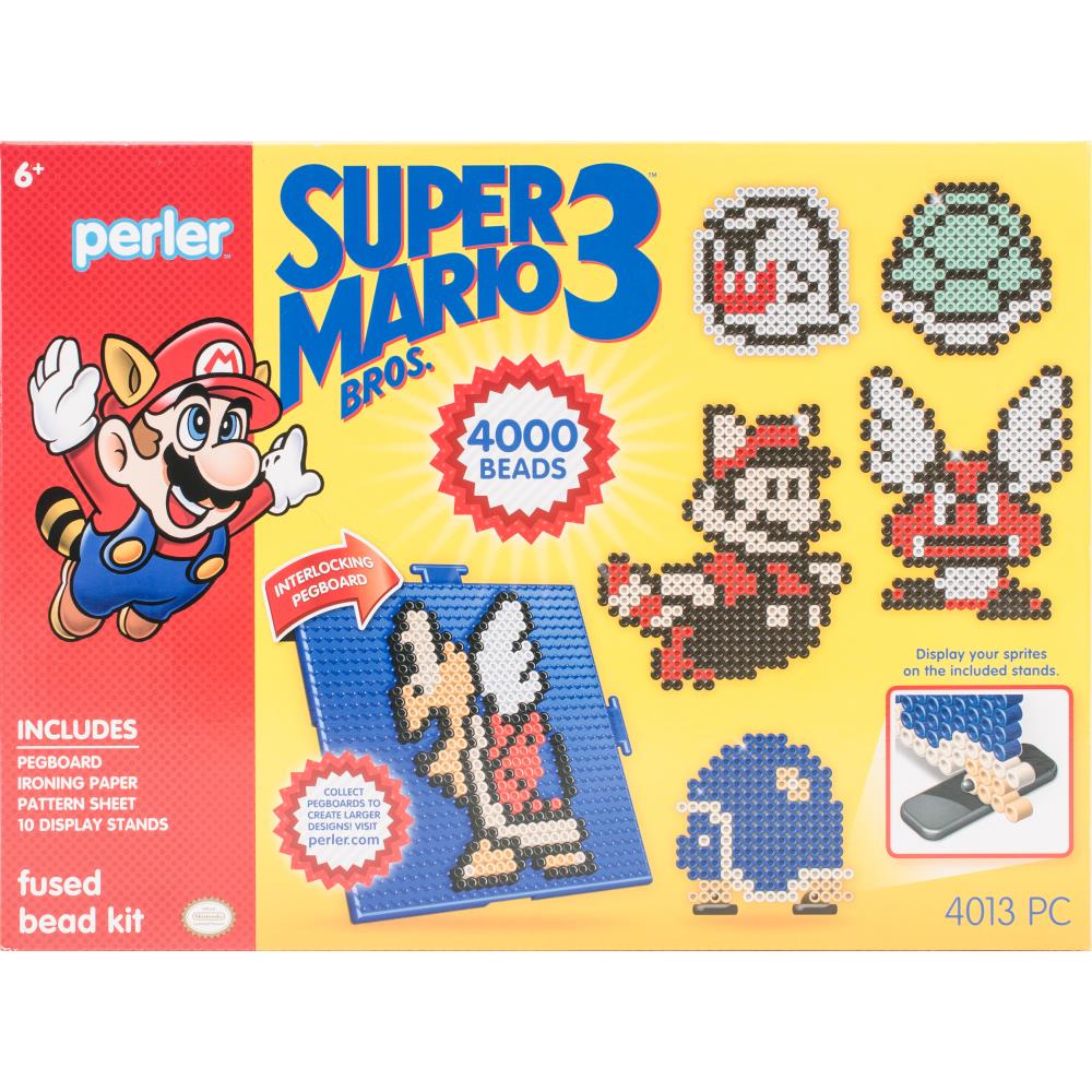 Perler Deluxe Fused Bead Kit - Nintendo - Super Mario Bros. 3