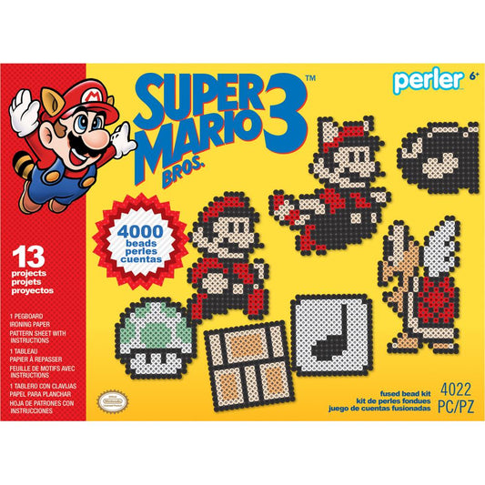 Perler Deluxe Fused Bead Kit - Nintendo - Super Mario Bros. 3