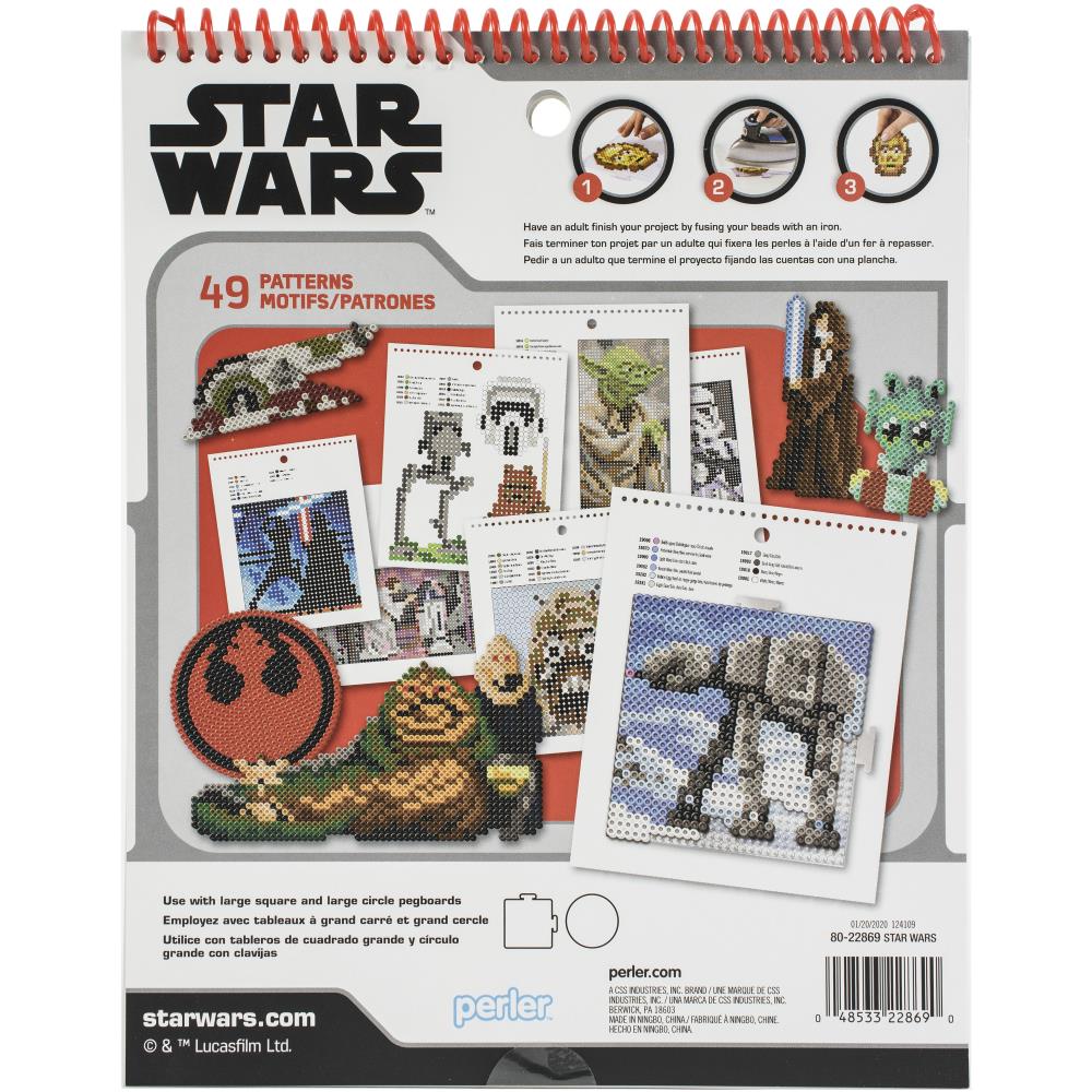 Livret de motifs pour billes fusibles - Star Wars