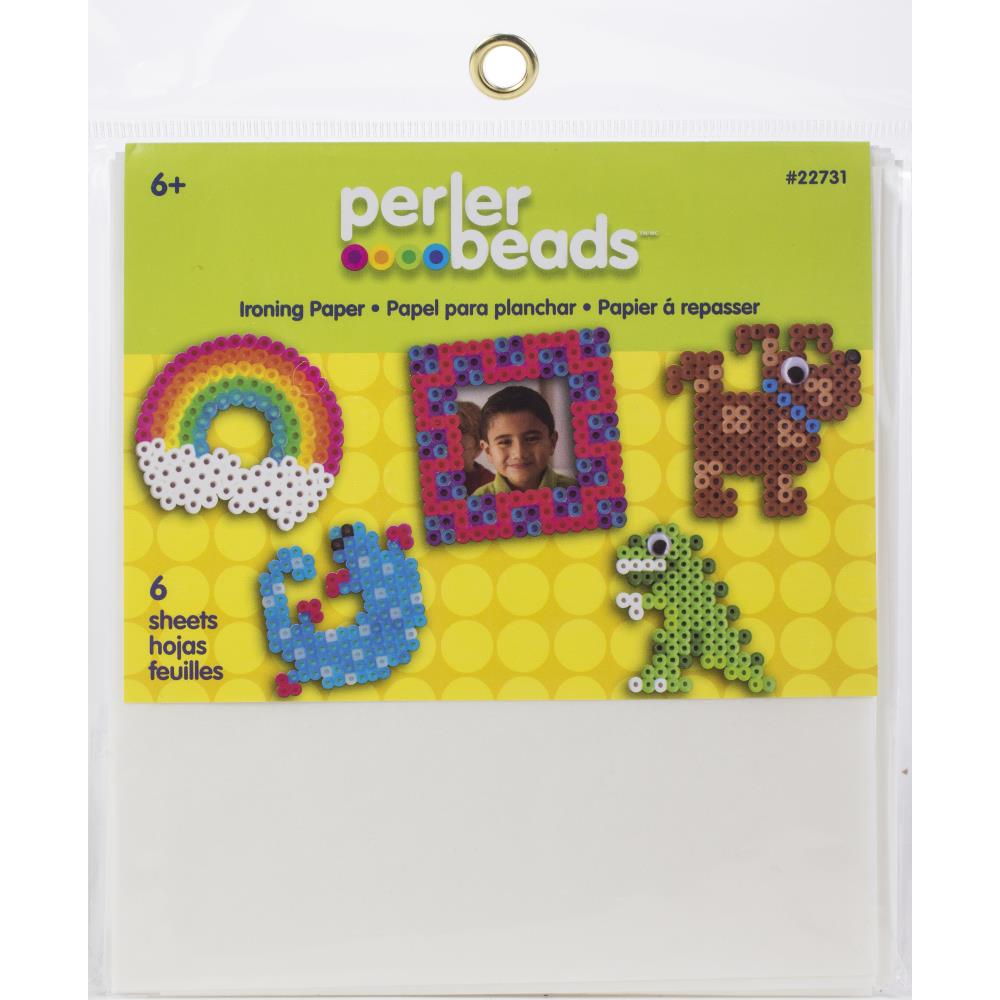 Perler Ironing Paper 6"X6" 6/Pkg