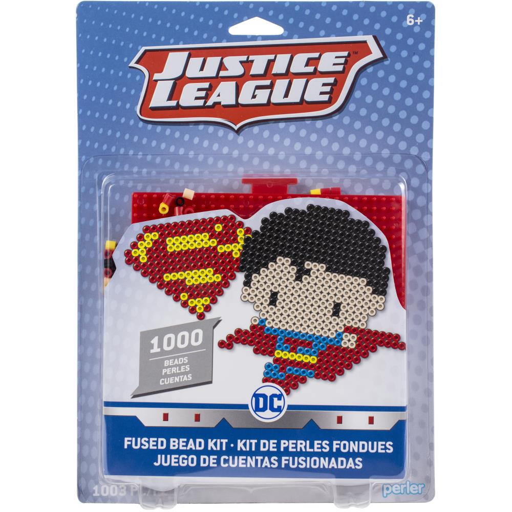 Kit d'activités de billes fusibles - Justice League - Chibi Superman (Discontinué)
