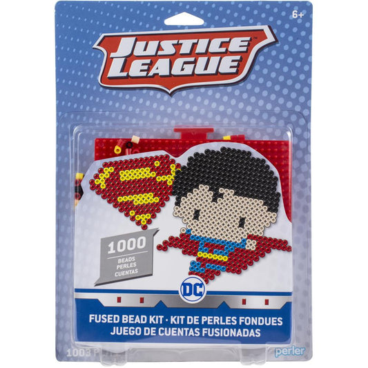 Perler Fuse Bead Activity Kit - Justice League - Superman Chibi